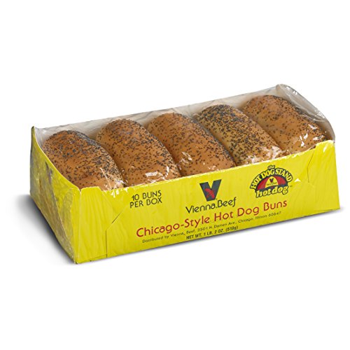 Vienna® Beef Poppyseed Hot Dog Buns (5.75") 120 count kateminimalist