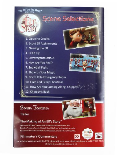 The Elf On The Shelf An Elf's Story: Dvd – Kate-minimalist