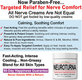 Neuropathy Nerve Cream - Maximum Strength Fast-Acting for Feet Hands Legs Toes Back - Soothing Natural Nerve Comfort, Paraben-Free with Menthol Arnica Aloe Vera MSM for Effective Soothing Relief 2 oz