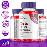 (5 Pack) Destiny Keto ACV Gummies, Destiny Keto ACV Gummies Advanced Weight Loss 1000MG - Destiny Keto ACV Plus Keto Ketogenic Rapid Ketosis Ketones Apple Cider Vinegar Supplement (300 Gummies)