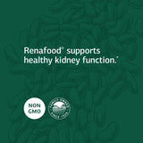 Standard Process Renafood - Whole Food Kidney Health Supplement for Kidney Support with Kidney Bean, Renal Vitamins, Spanish Moss, Lactose, Organic Sweet Potato, Beet Root, and More - 180 Tablets