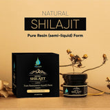 Vedapure Purest Himalayan Shilajit Resin 100% Pure Shilajit with Fulvic Acid & 85+ Trace Minerals Complex for Energy & Immune Support, 15 Grams