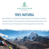 Holistic Bin Purest Himalayan Shilajit Resin Black Platinum Resin | Rich in Fulvic Acid, Humic Acid, Fulvic Minerals and Trace Minerals | Mixes Easily Into Liquids | Serving Spoon Included