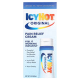 ICY HOT Original Topical Pain Reliever Cream and Numbing Muscle Rub for Joint Pain Relief, 10% Menthol and 30% Methyl Salicylate, 3oz