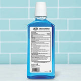 ACT Restoring Fluoride Mouthwash 33.8 fl. oz. Strengthens Tooth Enamel, Cool Mint