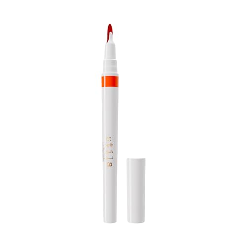 stila Calligraphy Lip Stain Long-Lasting Tint, Moisturizing, Transfer-Proof, Lightweight, Sheer Buildable Color, Fades to a Natural Wash of Colors