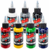 MILLENNIUM MOM'S Tattoo Ink - 7 Color Set (1.0oz Bottles)