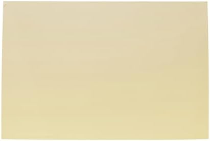 FLEOR 11.4 x 17 Inch Blank Guitar Bass Pickguard Sheet DIY Guitar Pickguard Backplate Scratch Plate Material,1Ply Cream