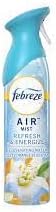 Febreze Air Mist Refresh & Energize Zesty orange Blossom Scented 3 pack, Blue