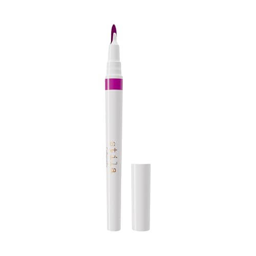 stila Calligraphy Lip Stain Long-Lasting Tint, Moisturizing, Transfer-Proof, Lightweight, Sheer Buildable Color, Fades to a Natural Wash of Colors