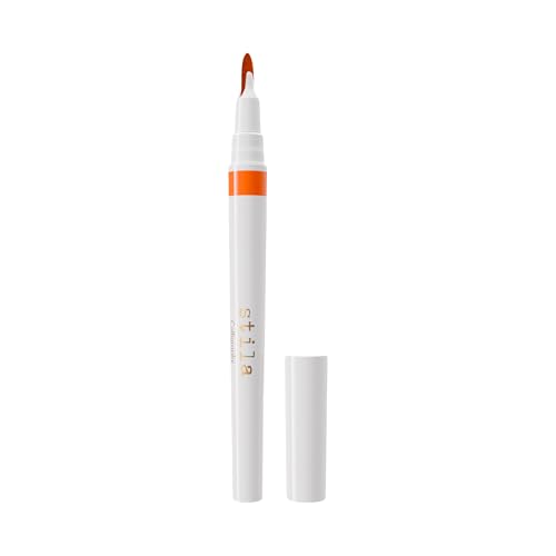 stila Calligraphy Lip Stain Long-Lasting Tint, Moisturizing, Transfer-Proof, Lightweight, Sheer Buildable Color, Fades to a Natural Wash of Colors