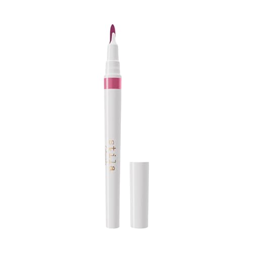 stila Calligraphy Lip Stain Long-Lasting Tint, Moisturizing, Transfer-Proof, Lightweight, Sheer Buildable Color, Fades to a Natural Wash of Colors