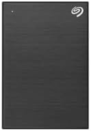 Seagate One Touch, 5TB Portable External Hard Drive, PC, Notebook & Mac, USB 3.0, Black (Renewed)