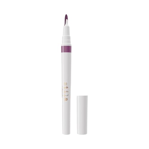 stila Calligraphy Lip Stain Long-Lasting Tint, Moisturizing, Transfer-Proof, Lightweight, Sheer Buildable Color, Fades to a Natural Wash of Colors