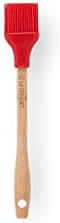 Le Creuset Silicone Pastry Brush, 6 3/4" x 1 1/8", Cerise