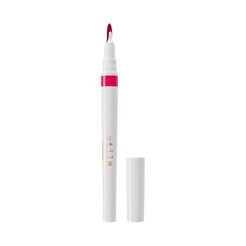 stila Calligraphy Lip Stain Long-Lasting Tint, Moisturizing, Transfer-Proof, Lightweight, Sheer Buildable Color, Fades to a Natural Wash of Colors