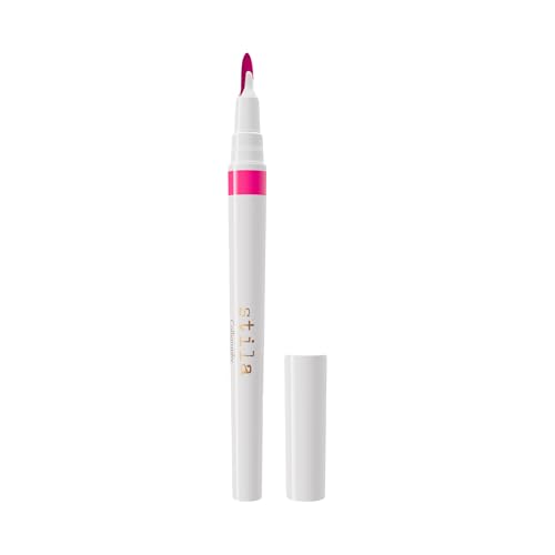 stila Calligraphy Lip Stain Long-Lasting Tint, Moisturizing, Transfer-Proof, Lightweight, Sheer Buildable Color, Fades to a Natural Wash of Colors