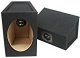 American Sound Connection Car Audio Custom 6" X 9" Sealed Hi Quality Pair Speaker Enclosure Unloaded Box