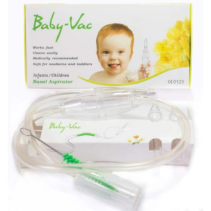 Katarek BABY-VAC Baby Nasal Aspirator Safe Hygienic Quick Best Results for Newborns and Toddlers