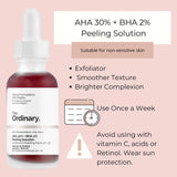The Ordinary- Peeling Solution AHA 30% + BHA 2% - 30ml