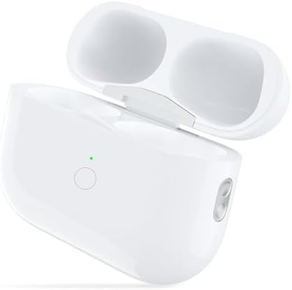 Replacement Charging Case for AirPods Pro 1st / 2nd Gen, Compatible for AirPod Pro 1st /2nd Generation Charger Case, Support Blue-Tooth Pairing and Sync Button (No Earbuds)