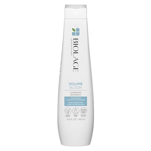 Biolage Volume Bloom Conditioner | Volumizing Conditioner | Weightless Moisture For Long-Lasting Voluminous Hair | For Fine Hair | Paraben & Silicone-Free | Vegan | Cruelty Free