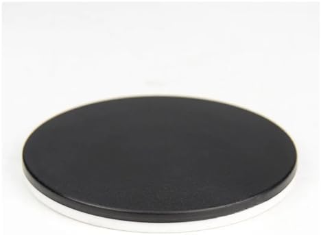Microscope Accessories Kit Stereo Microscope Base Black Working Board Bottom Working Loading Stage Round Plastic Diameter 60mm 75mm 95mm Microscope Slides (Color : 100mm)