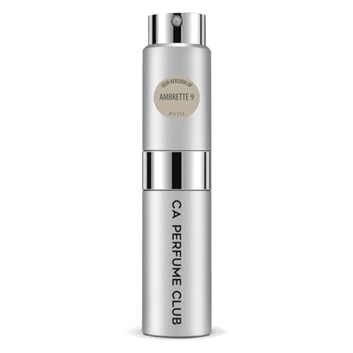 CA Perfume Impression of Ambrette 9 For Women & Men Fragrance Spray Bottle 0.27 Fl Oz/8ml