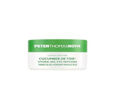 Peter Thomas Roth | Cucumber De-Tox Hydra-Gel Eye Patches | Soothing Under-Eye Patches for Puffiness, Dark Circles, Fine Lines and Wrinkles, 60 Count (Pack of 1)