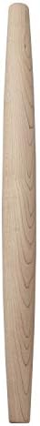 KitchenAid Maplewood French Rolling Pin, 22-Inch, Brown