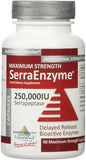 Serra Enzyme Supplement – 250,000 IU, 90 Capsules