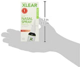 Xlear Nasal Spray, Natural Saline Nasal Spray with Xylitol, Nose Moisturizer for Kids and Adults, 1.5 fl oz (Pack of 2)