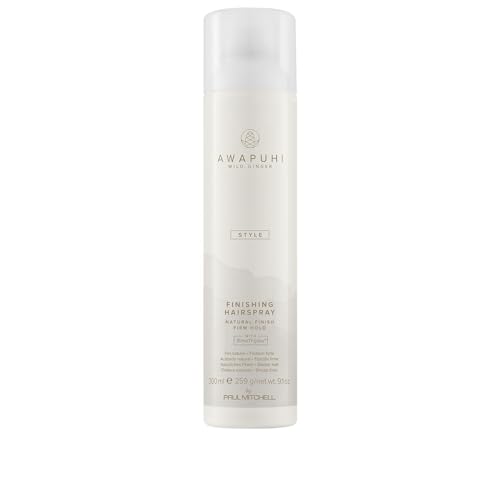Awapuhi Wild Ginger by Paul Mitchell Finishing Spray, Firm Hold, Natural Finish Hairspray, For All Hair Types, 9.1 oz.