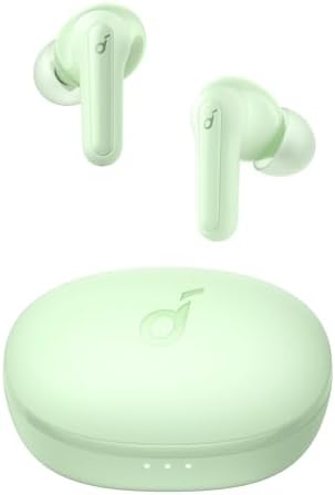 Soundcore by Anker Life P2 Mini True Wireless Earbuds, Bluetooth 5.2, 10mm Drivers for Big Bass, Custom EQ, 32H Playtime, Fast Charging, Comfortable, Tiny Size for Daily Use, Commute, Work