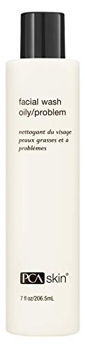 PCA SKIN Hydrating Face Wash for Oily & Acne Prone Skin - Oil-Free Daily Foaming Moisturizing Facial Cleanser with Lactic Acid & Glycerin, Removes Makeup, Oil & Dirt (7 fl oz)