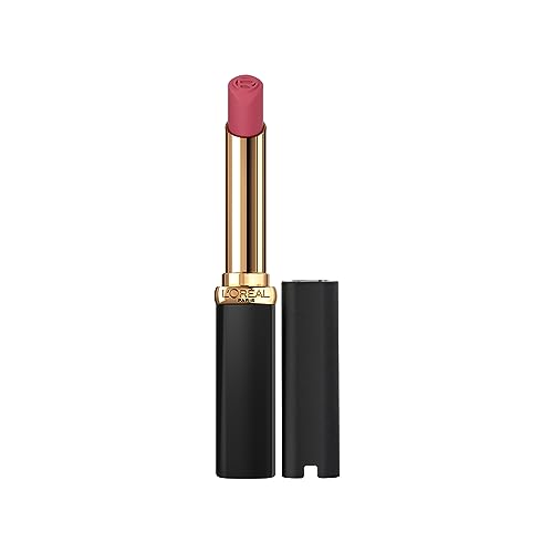 L’Oréal Paris Colour Riche Intense Volume Matte Lipstick, Lip Makeup Infused with Hyaluronic Acid for up to 16HR Wear, Le Berry Brilliant, 0.06 Oz