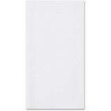 Hoffmaster 856499 Linen-Like Disposable Guest Towel, 1/6 Fold, Unfolded size 12" Width x 17" Length, Folded size 4.5" X 8.5" , White (5 Packs of 100)