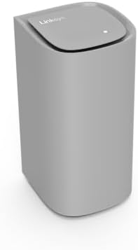 Linksys Velop Pro 6E WiFi Mesh System | One Cognitive Mesh Tri-Band Router | 5.4 Gbps (AXE5400) Speeds | 3,000 sq ft Coverage | Connect 200+ Devices | 1Pk MX6200 Grey | 2024 Release