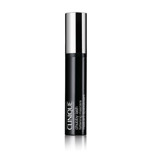 Clinique Chubby Lash Fattening Mascara | Volumizing, Lengthening + Safe For Sensitive Eyes, Jumbo Jet, 0.3 Fl Oz