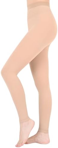 Compression Pantyhose for Women & Men, 20-30mmHg Medical Graduated Compression Leggings, Waist High Compression Stockings for Varicose Veins Edema Flight