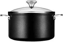 Le Creuset Toughened Nonstick PRO Stockpot With Glass Lid, 6.3 qt.