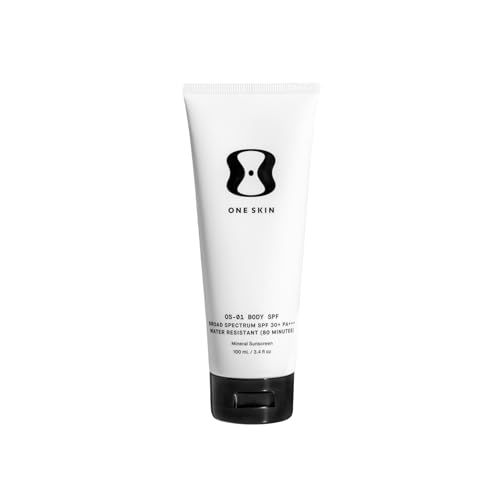 BODY SPF OS-01 Peptide Broad Spectrum SPF 30+ Mineral Sunscreen- Protects Skin from UV Aging & Water Resistant, Includes Potent Antioxidants, Suitable for Sensitive Skin