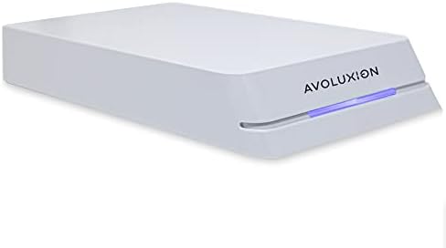Avoluxion HDDGear Pro (White) 2TB 7200RPM USB 3.0 External Gaming Hard Drive (for PS5, Pre-formatted) - 2 Year Warranty (Renewed)