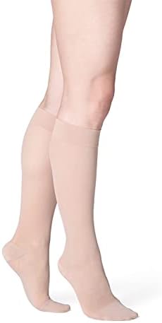 Sigvaris Style Sheer 780 Women’s Closed Toe Knee-High Moisture Wicking Stockings - Light & Comfortable Compression Stocking 20-30mmHg to Relieve Vein Issues