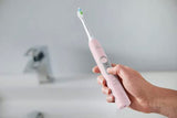 PHILIPS Sonicare ProtectiveClean 6500 Rechargeable Electric Power Toothbrush with Charging Travel Case and Extra Brush Head, Pink, HX6462/06