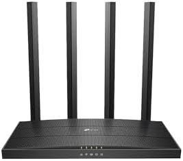 TP-Link AC1900 Wireless MU-MIMO WiFi Router - Dual Band Gigabit Wireless Internet Routers for Home, Parental Contorls & QS, Beamforming (Archer C80)