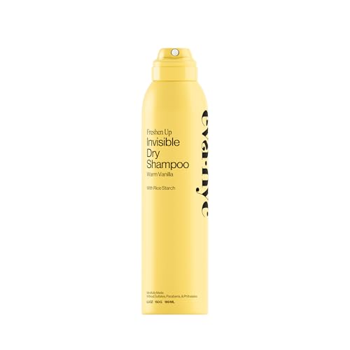 Eva NYC Freshen Up Invisible Dry Shampoo, Warm Vanilla Scent, 5.3 oz