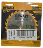 DEWALT Circular Saw Blade, 5 3/8 Inch, 24 Tooth, Wood Cutting (DW9054)