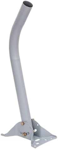 Adjustable Satellite Dish Antenna Mount for Roof or Wall Installation, Tripod, TV Antenna Mast, Weatherproof J Pole Mounting Bracket, Hardware Included