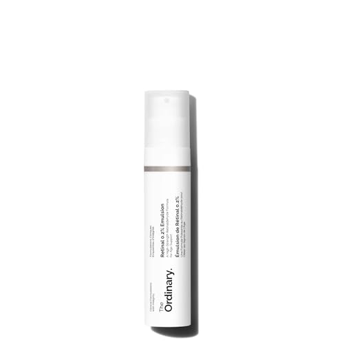 The Ordinary Retinal 0.2% Emulsion, High-Strength Retinoid Serum for Advanced Anti-Aging Support, 0.5 Fl Oz